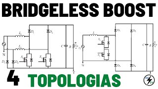 Bridgeless Boost  4 Types of Topologies PFC [upl. by Donia551]