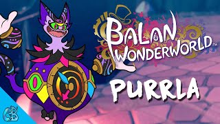 Balan Wonderworld Chapter 6 Boss  Purrla All Fighting Styles [upl. by Ttemme]