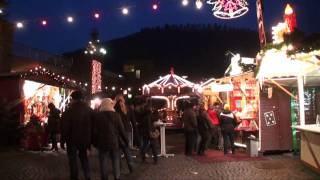 Advents en kerstmarkt in Cochem Moezel Duitsland  Kerst Moezelstreek [upl. by Kendal227]