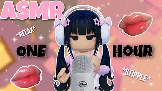 Roblox ASMR  ONE HOUR of trigger words  mouth sounds amp tapping 💗💤 100 TINGLES [upl. by Ndnarb]