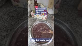 Explicando tudo da receita e Aproveite o feijão Preto 🫘👍🏼😋 delícia Faz 💯 feijãopreto alimento [upl. by Ailatan]