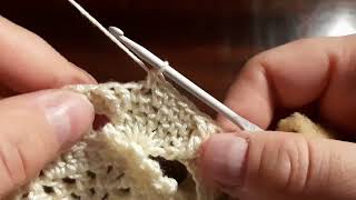 Arcanoweave Doily Tutorial  rounds 43 44 45 46  english amp español [upl. by Eintruoc]