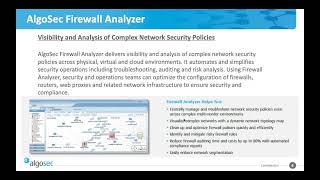 Redington amp AlgoSec Webinar Session on Managing Firewalls amp Compliances  Redington Value [upl. by Rramel]