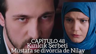 Kızılcık ŞerbetiCranberry Sherbet capitulo 48 Mustafa se divorcia de Nilay [upl. by Eugnimod]