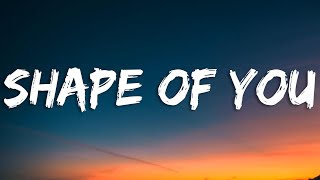 Ed Sheeran  Shape of You Lyrics [upl. by Madelin]