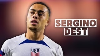 Sergino Dest  Skills and Goals  Highlights [upl. by Alieka220]