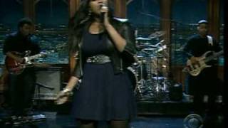 JAZMINE SULLIVAN BUST YOUR WINDOWS LIVE ON CRAIG FERGUSON [upl. by Nnayecats]