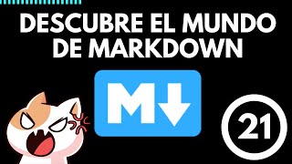 ¡Descubre el mundo de Markdown ✨🖋️ Clase 21 📚 [upl. by Felton]