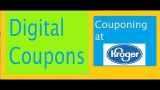 How to Use Digital Coupons at Kroger [upl. by Riancho]