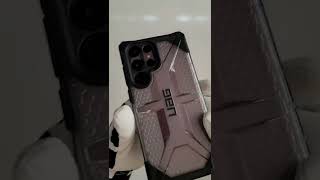 Galaxy S22 ultra UAG PLASMA ICE case unboxing review [upl. by Arriek]