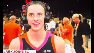 Caitlin Clark Makes WNBA History at 2024 AllStar Game [upl. by Enenstein]