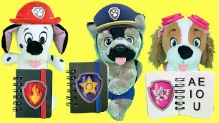 Juguetes paw patrol españolbebes guarderia infantil y regalos sorpresa de patrulla canina aprender [upl. by Eardna]