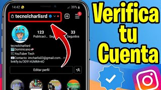 Cómo VERIFICAR Tu Cuenta De Instagram con este TRUCO [upl. by Lachance603]