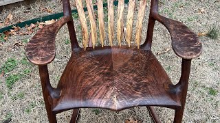 how to build a rocking chair for beginners rockingchair woodworkingtips woodworkingprojects [upl. by Reynard750]