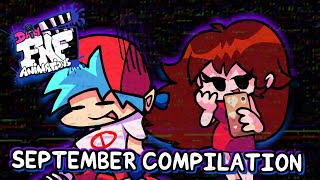 Daily FNF Animations  September Compilation [upl. by Yrod224]