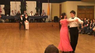 Winning Waltz  2014 Dorm Wars Swing and Waltz Competition [upl. by Darwen989]