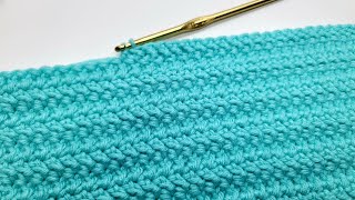 Quick and Easy Crochet Baby Blanket Pattern for Beginners  Herringbone Stitch [upl. by Heddi]