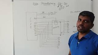 How to Demultiplexing AD0  AD7 in Microprocessor  S Vijay Murugan  Learn Thought [upl. by Aroda128]