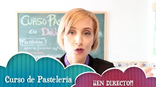 Curso de Pastelería ¡¡GRATIS en DeUvasAPeras [upl. by Yleen]