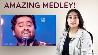 SINGER Reacts to Arijit Singhs LIVE Performance at GIMA Awards 2017 HazReacts [upl. by Anairam]