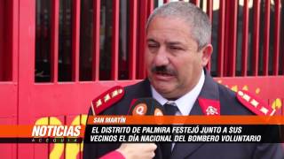 Palmira festejó el Día Nacional del Bombero Voluntario [upl. by Anikal]