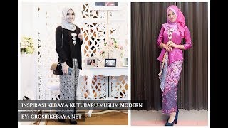 085725275755 Inspirasi Kebaya Kutubaru Muslim Terbaru  By GrosirKebayaNet [upl. by Alacim]