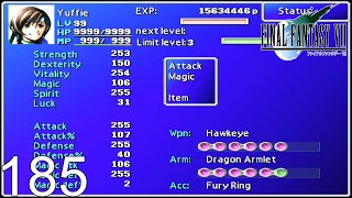 FF VII LV 99 Perfect Walkthrough Part 185 Mind Source Farming [upl. by Emera]