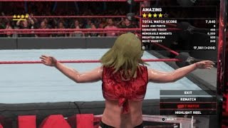 W2K18 Universe Aloisia VS Britney Spears [upl. by Yereffej]