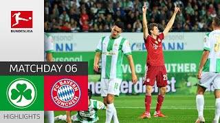 Greuther Fürth  FC Bayern München 13  Highlights  Matchday 6 – Bundesliga 202122 [upl. by Einrae]