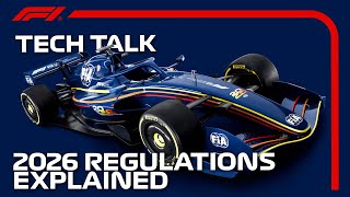 The 2026 Regulations Explained  F1 TV Tech Talk  Cryptocom [upl. by Leticia540]