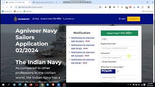 Indian Navy SSR MR Agniveer 022024 Batch Admit Card Released Click to Download [upl. by Ahtimat]