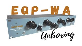 Warm Audio EQPWA Tube Equaliser Pultec EQP1 Unboxing unboxing [upl. by Stout]