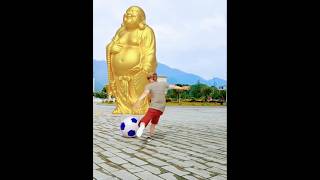 The mascot vibrato assistant placed on the football field is popular shorts Shpgopal vfxhd [upl. by Ahsirtal]