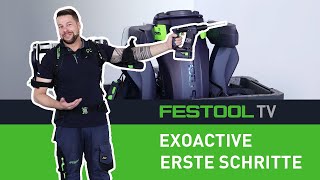 Das Festool ExoActive  erste Schritte Festool TV Folge 274 [upl. by Handal467]