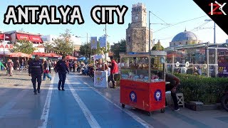 Tour Around BEAUTIFUL ANTALYA CITY Turkey  Walking  Foods  Shopping  Explore 4K [upl. by Ahkos]