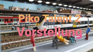 Vorstellung meines umgebauten Piko Talent 2 Programmierung des Decoders und Funktionsvorstellung [upl. by Marguerite887]