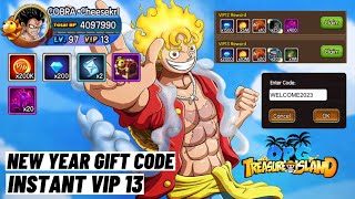 Instant VIP 13 Happy New Year Gift Code  OPG Treasure Island Mobile [upl. by Laven911]