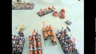 373 Bretonnia vs Epidemius Daemons warhammer fantasy battle report [upl. by Medora]