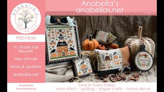 Needlework Marketplace Reveal 1  Its Finally Fall Lots of new cross stitch amp quilting arrivals [upl. by Harrie]