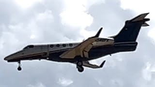 Flexjet Embraer 505 Phenom 300 Landing In Idaho Falls N346FX [upl. by Eiznyl]