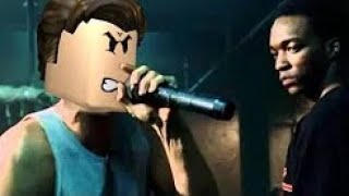 RAP BATTLE in ROBLOX [upl. by Refynnej]