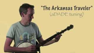 Clawhammer Banjo Arkansas Traveler plus free lesson and tab [upl. by Nart]