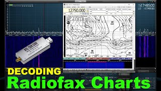 Using fldigi to decode WEFAX Marine Radiofax with SDR [upl. by Brasca]