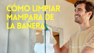 Cómo limpiar la mampara de la bañera ▶ Tips de limpieza [upl. by Idelson820]