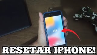 Como apagar todas as suas informações de um iPhone antes de vender  RESETAR IPHONE [upl. by Carling]