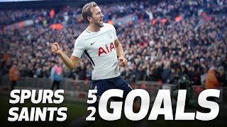 GOALS  Spurs 52 Southampton [upl. by Licec731]