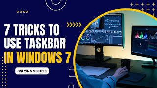 How To Speed Up My PC Windows 7  How To Hide Task Bar in Windows 7 Hindi [upl. by Amitaf]