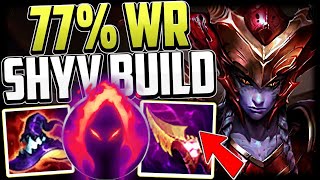 Shyvana Slow BOIL 77 WR Build How to Play Shvyana Jungle amp Carry for Beginners Season 14 [upl. by Piwowar]