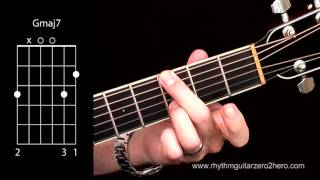 Acoustic Guitar Chords  Learn To Play G Major 7 [upl. by Chenee]