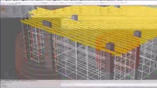 PON CAD SMART Project and Drawing of Scaffolding for maintenance  2016 [upl. by Amo120]